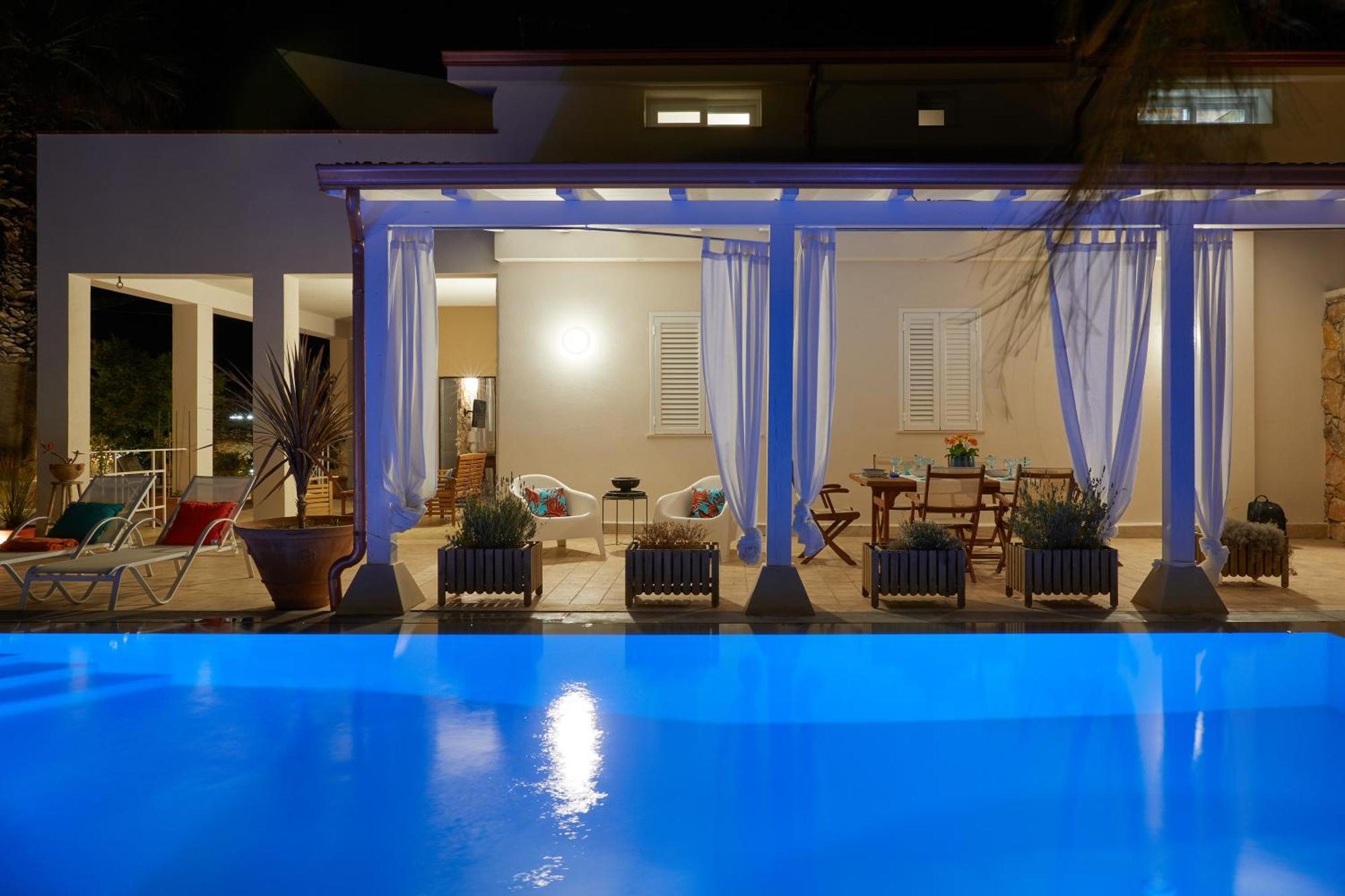 Villa Zamia Con Piscina Santa Maria Del Focallo Kültér fotó